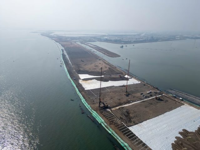 Tol Semarang–Demak Seksi 1B, Proyek Strategis Inovatif Terintegrasi Tanggul Laut Garapan PTPP Tunjukkan Progres Positif