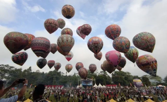 Java Balloon Attraction 2025 Siap Hiasi Langit Wonosobo dengan 36 Balon Udara Spektakuler