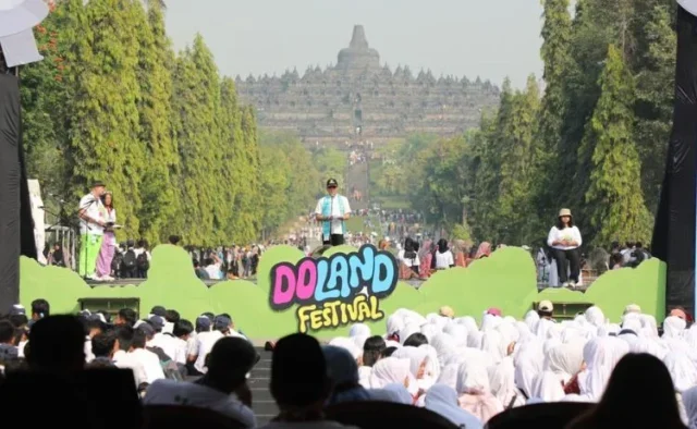 Peringati Hari Anak Nasional, Jawa Tengah Suguhkan Permainan Tradisional di Borobudur
