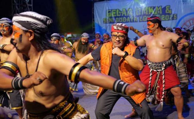 Meriah, Gelar UMKM dan Seni Budaya Lokal Bejen Temanggung Tampilkan Warok Para Kades