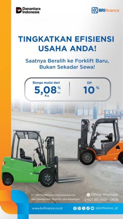 BRI Finance Jaga Optimisme Pembiayaan Alat Berat Hingga Akhir Tahun