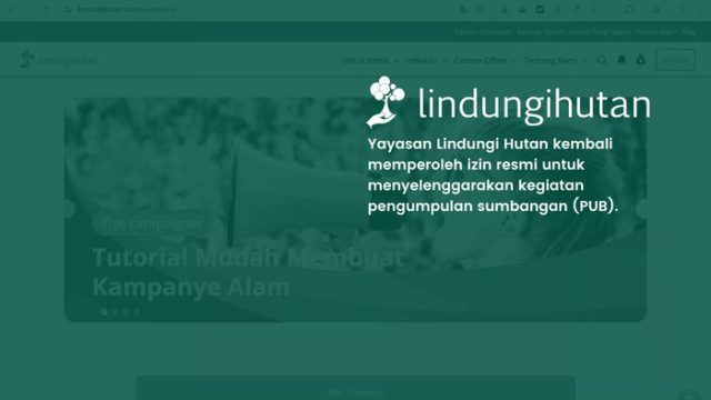 Kementerian Sosial Terbitkan Izin Pengumpulan Sumbangan untuk Program LindungiHutan 2025