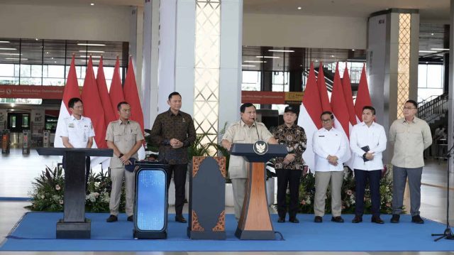 Presiden Prabowo Resmikan Stasiun Tanah Abang Baru, PTPP Tegaskan Komitmen Dukung Modernisasi Transportasi Publik